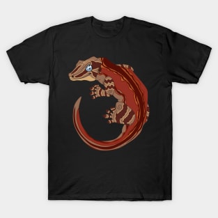 Red Stripe Gargoyle Gecko T-Shirt